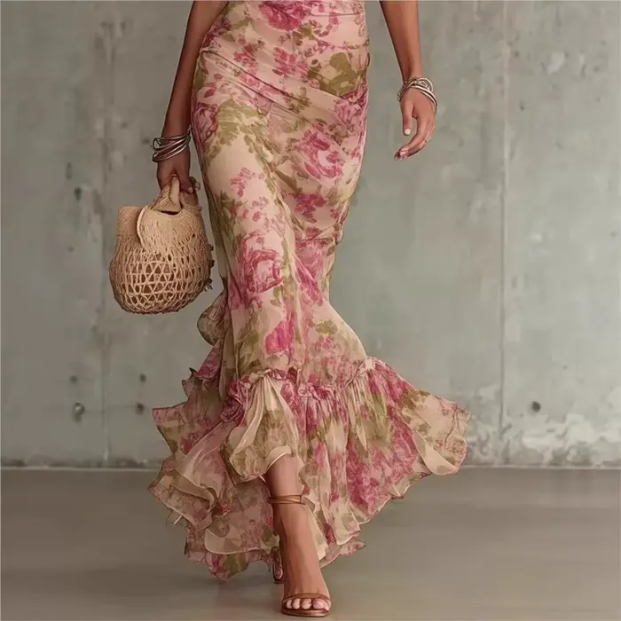Robe midi moulante sexy pour femme