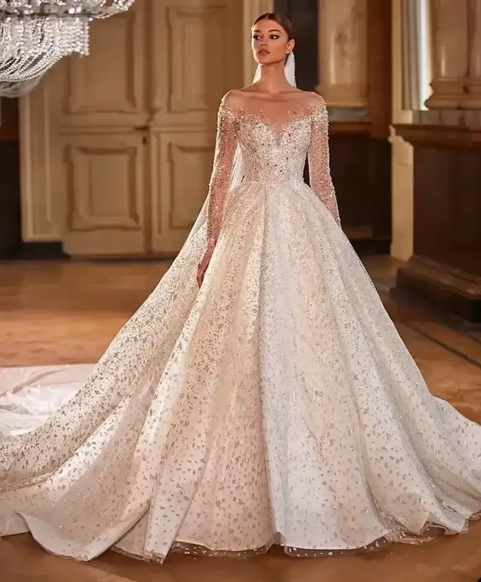 Robes De mariée De luxe personnalisées pour princesse robe