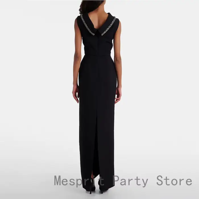 Robe de soirée noire pour femmes