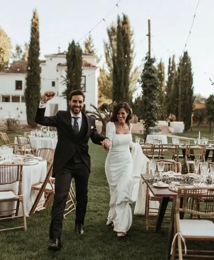 Robe de mariée sirène civile élégante