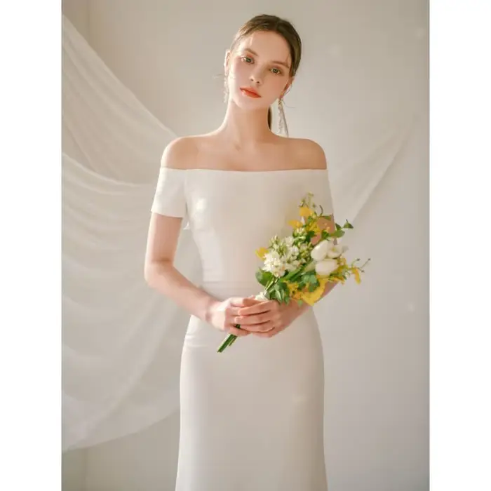 Robe de mariée légère française