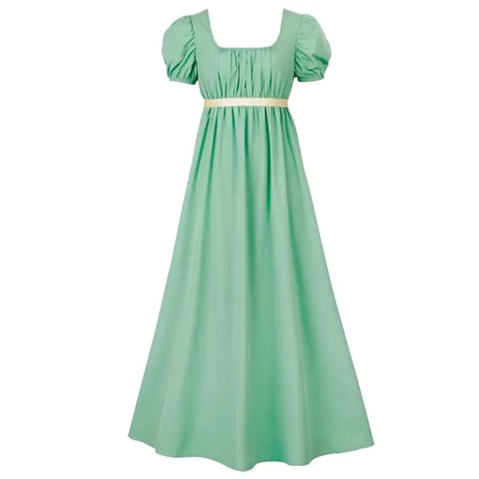 Robe de soirée d'Halloween vintage victorienne pour bal, costume de cosplay, robe Empire, robe de régence Austen pour femme, déguisement d'Halloween