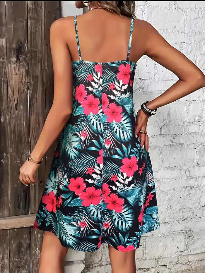 Robe imprimée Style vacances d'été