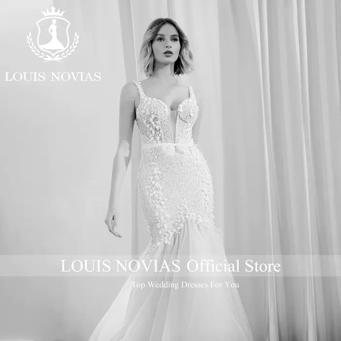 Modis-Robe de mariée sirène sexy