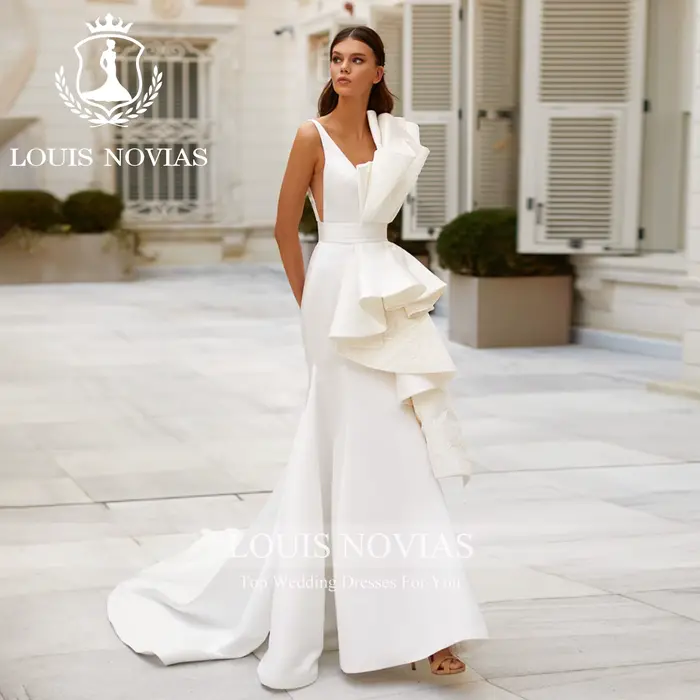 Modiis-Robe de mariée sirène avec veste