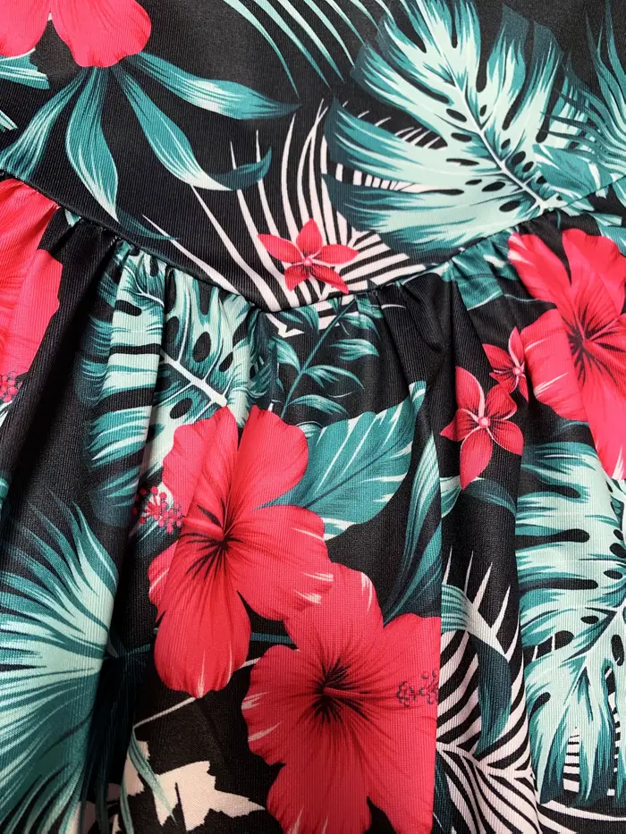 Robe imprimée Style vacances d'été