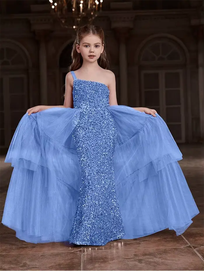 Robe de soirée de fête d'anniversaire pour filles