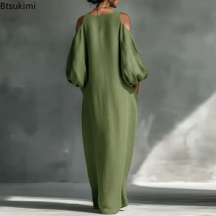 Robe longue bohème pour femme
