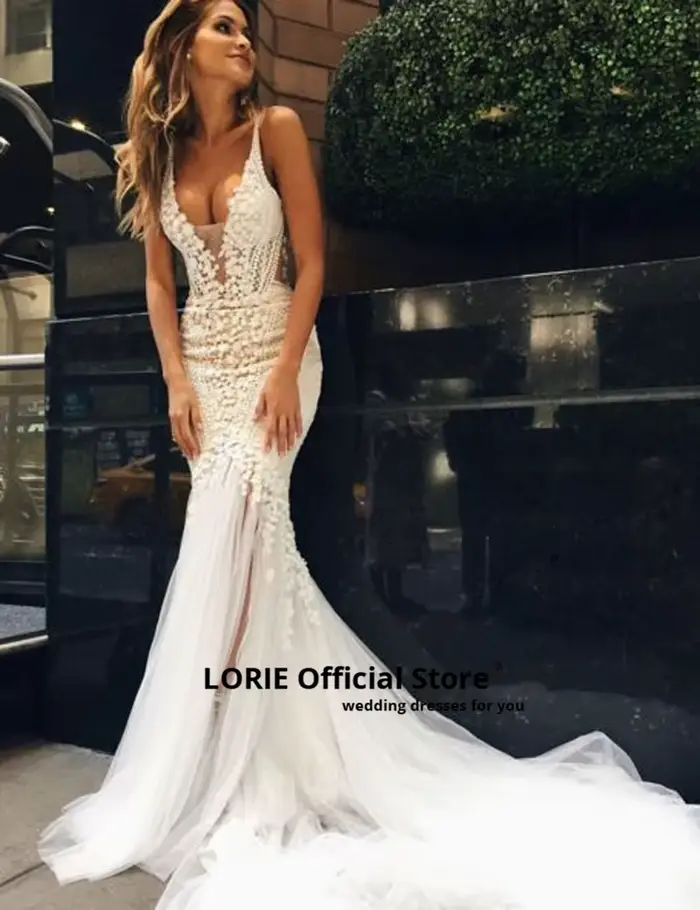 LORIE – robe de mariée sirène en dentelle