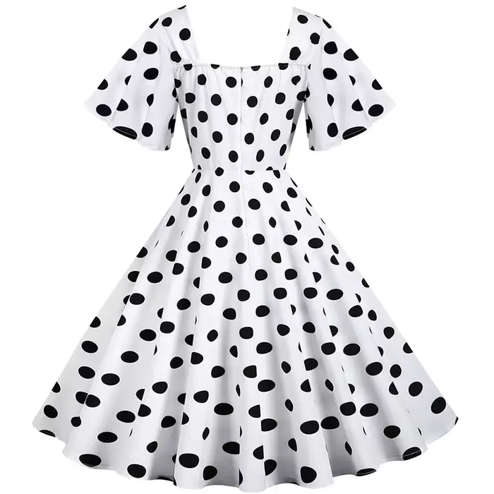 Robe d'été à manches papillon pour femmes