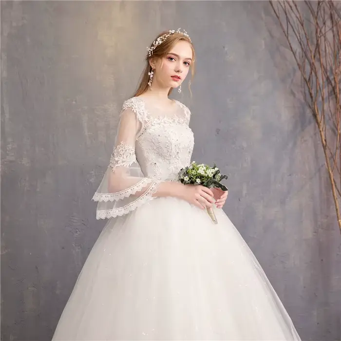 Robes De mariée Vintage 2024 nouvelle robe