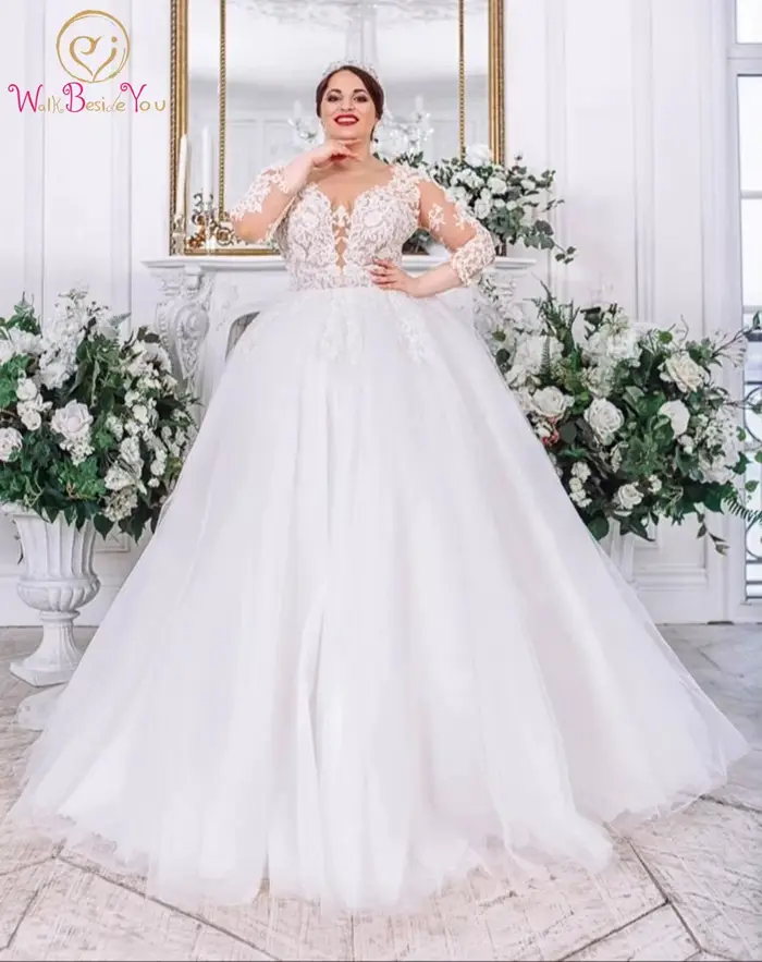 Robe de mariée sur mesure grande taille