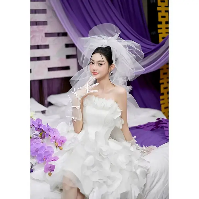 Robe de mariée douce et romantique