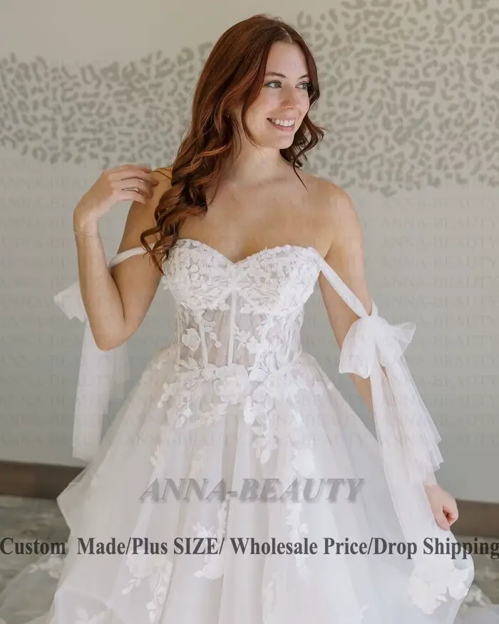 Anna – robe de mariée à volants