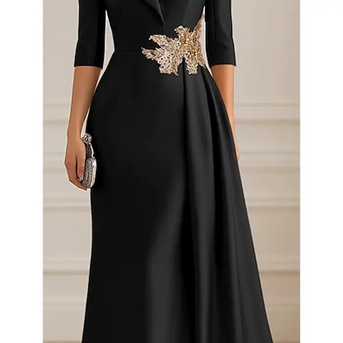 Robe de soirée formelle noire