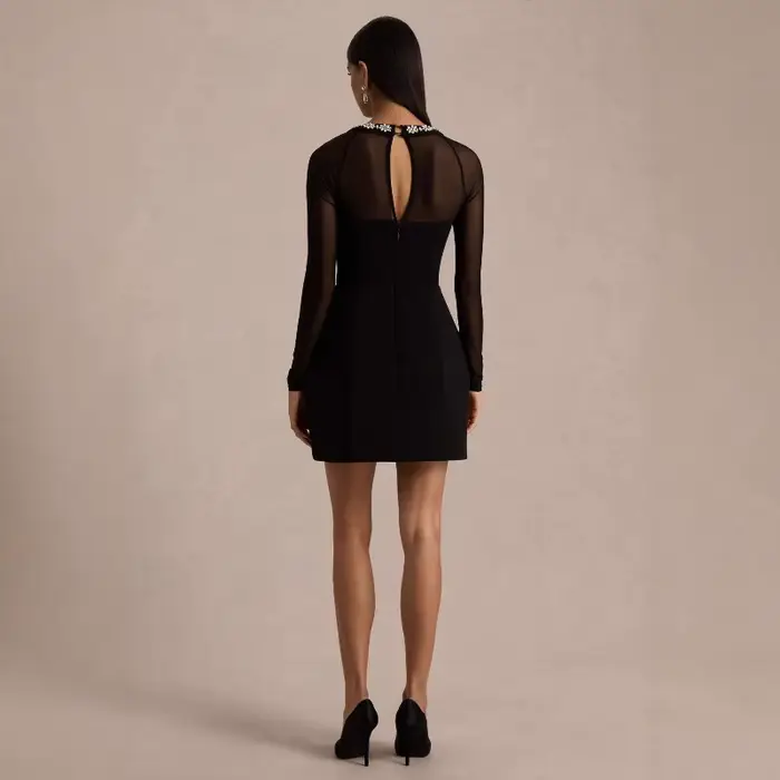 Robe de soirée en maille élégante pour femmes