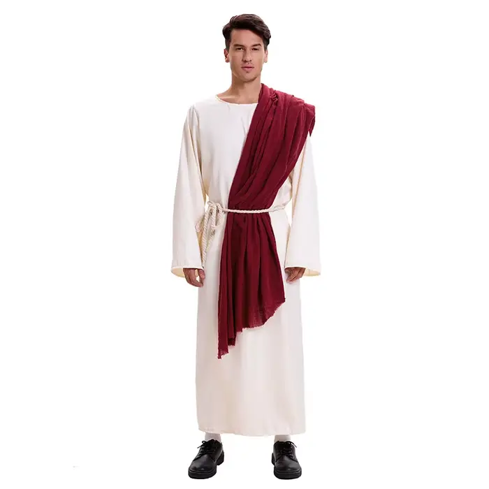 2026 Ensemble Robe et Foulard Rétro Arabe de Dubaï, Costume de Scène et de Performance Cosplay pour 