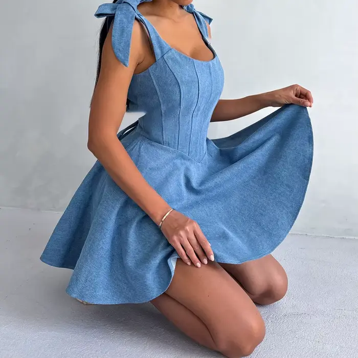 Robe en jean pour femmes