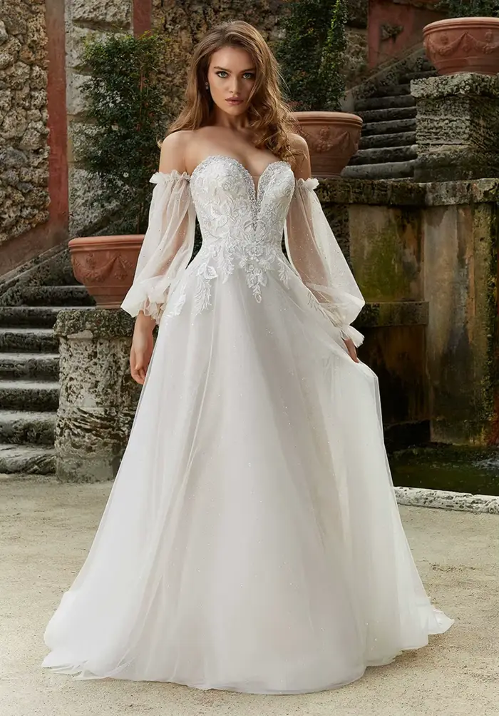 Robe de mariée en Tulle