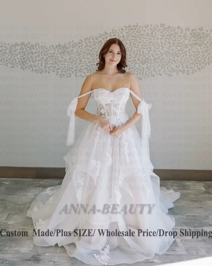 Anna – robe de mariée à volants