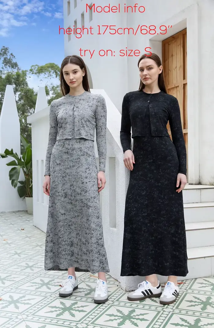 AP SS2025 nouvelles femmes robe côtelée cravate colorant Cardigan