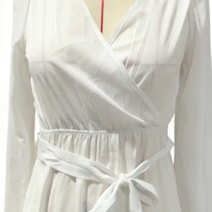 Robe longue style rétro des années 70 pour femme