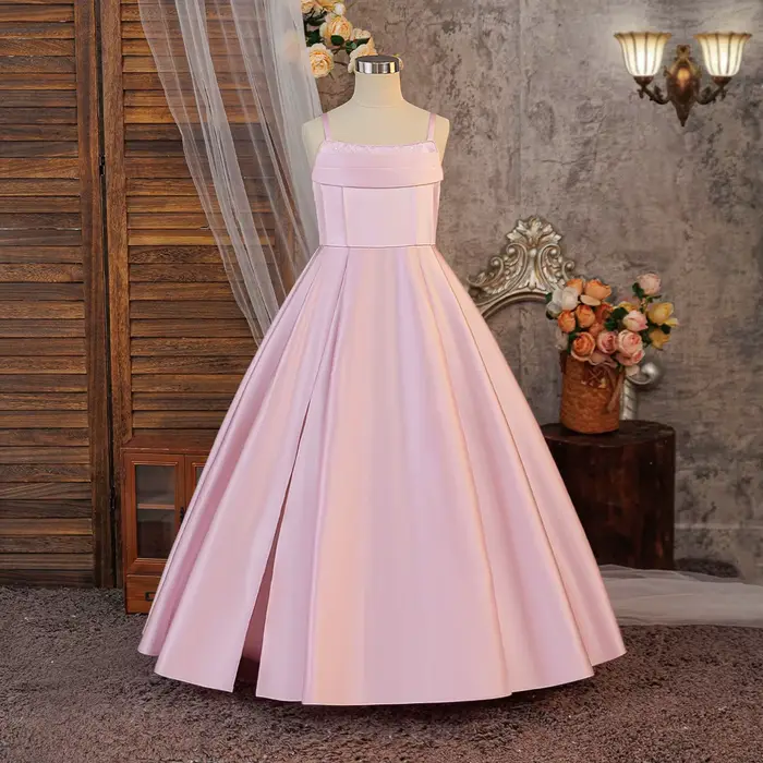 Robes de soirée de demoiselles d'honneur pour filles