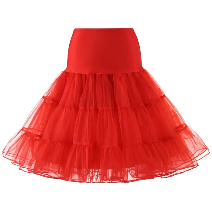 Jupon en Tulle Vintage des années 50 pour femmes