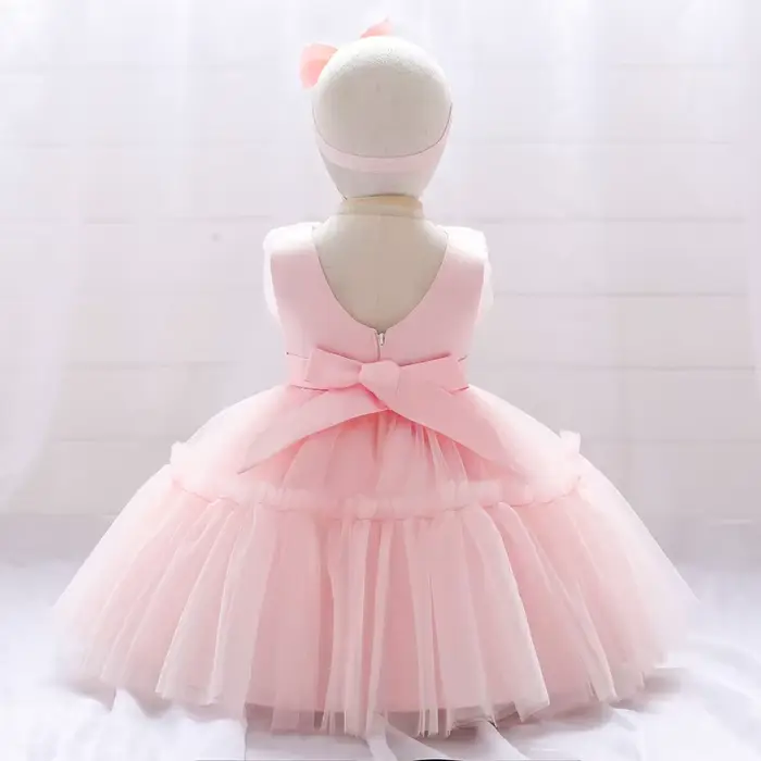 Robe de princesse en dentelle pour bébé fille
