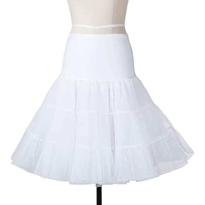 Jupe tutu moelleuse vintage pour femme, jupon Rockabilly, sous-jupe, robe de Rh, balançoire, mariage