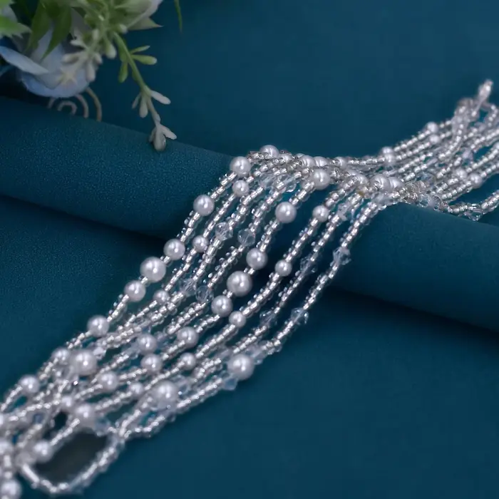 Boléro élégant pour mariage avec manches détachables pour mariées, accessoires de cérémonie et de br