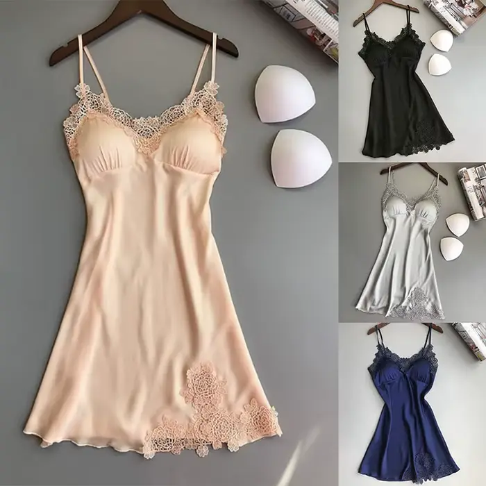 Pyjama Sexy en soie pour femmes