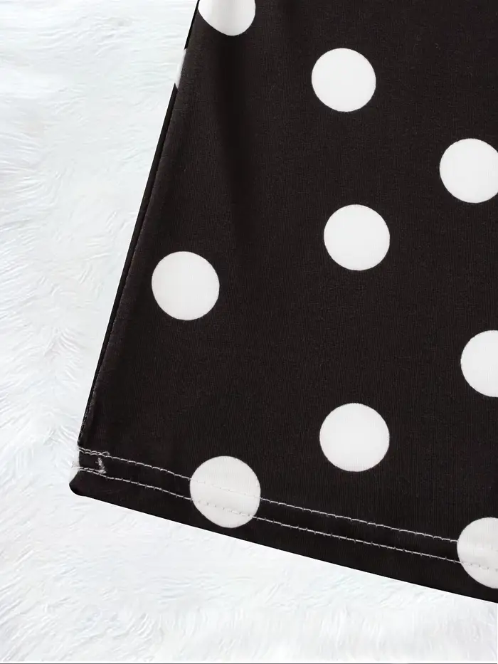 Robe à manches longues décontractée polyester pour femmes élégante coupe une ligne col rond pour bureau soirées et cadeaux d'occasion