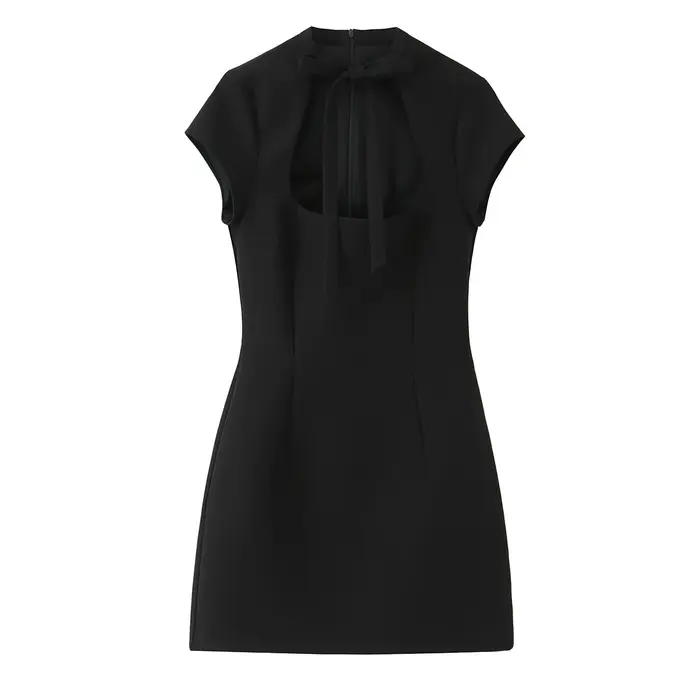Robes mini à pois d'été HH pour femmes