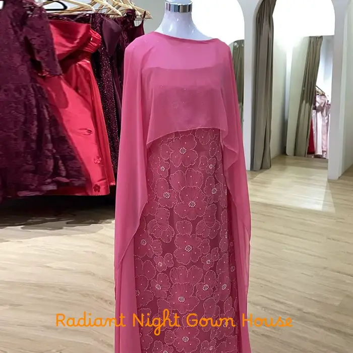 Robe de soirée exquise en tulle à col rond, élégante robe sirène pour occasions spéciales, robes de mariée de luxe avec traîne Watteau, robes de soirée personnalisées pour femmes
