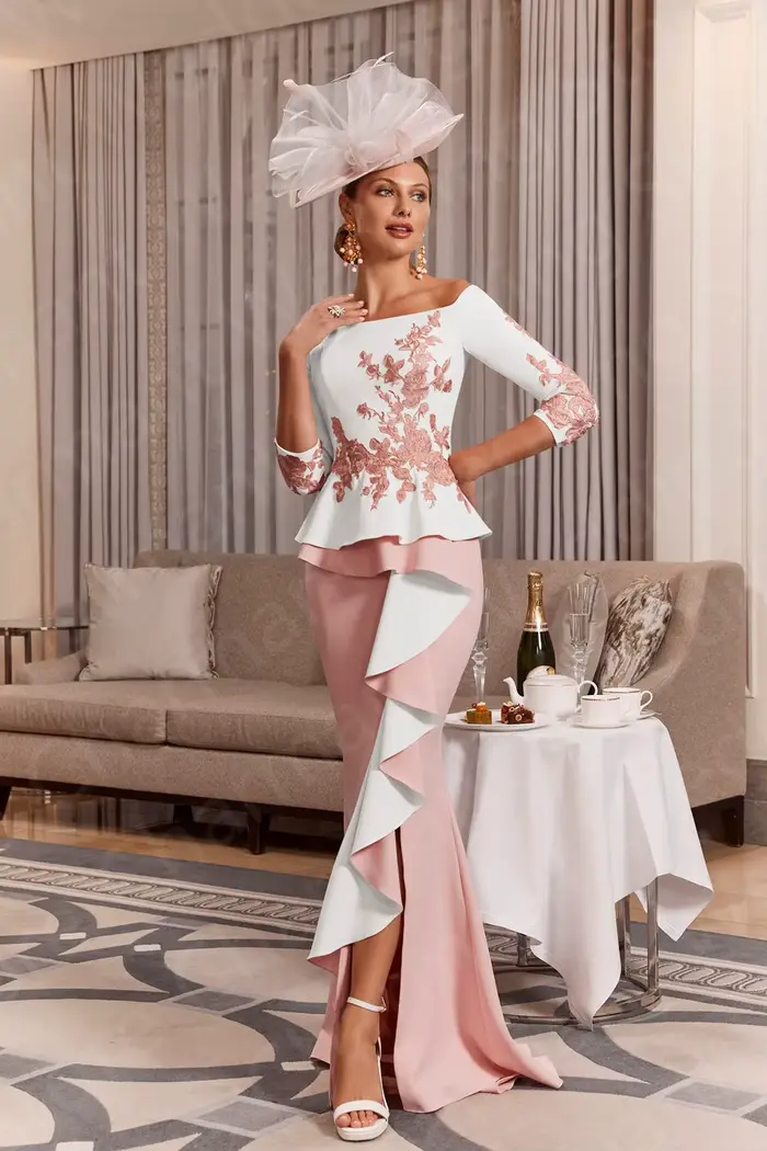 Robes sirène personnalisées pour la mère de la mariée