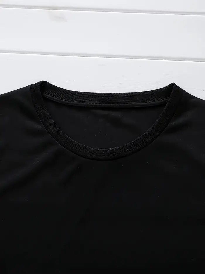 Robe d'été à manches courtes et col rond pour femmes imprimée de lettres distribuées confortable décontractée grande taille pour occasions spéciales