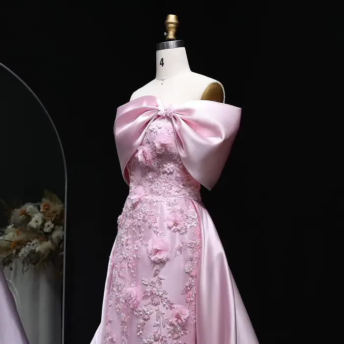 Robe de soirée élégante Sharon Said à épaules dénudées