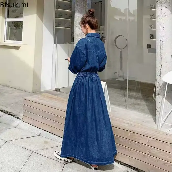 Robe en jean, nouvelle collection printemps