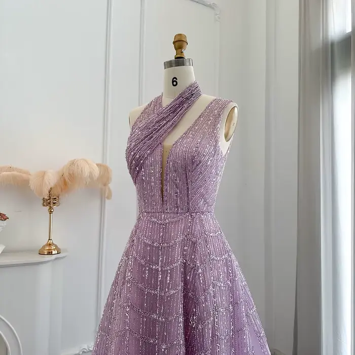 Sharon Said-Robes de soirée perlées de luxe pour femmes