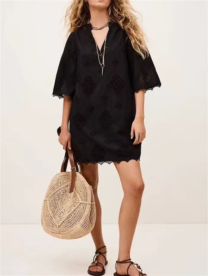 Robe droite ample pour femmes