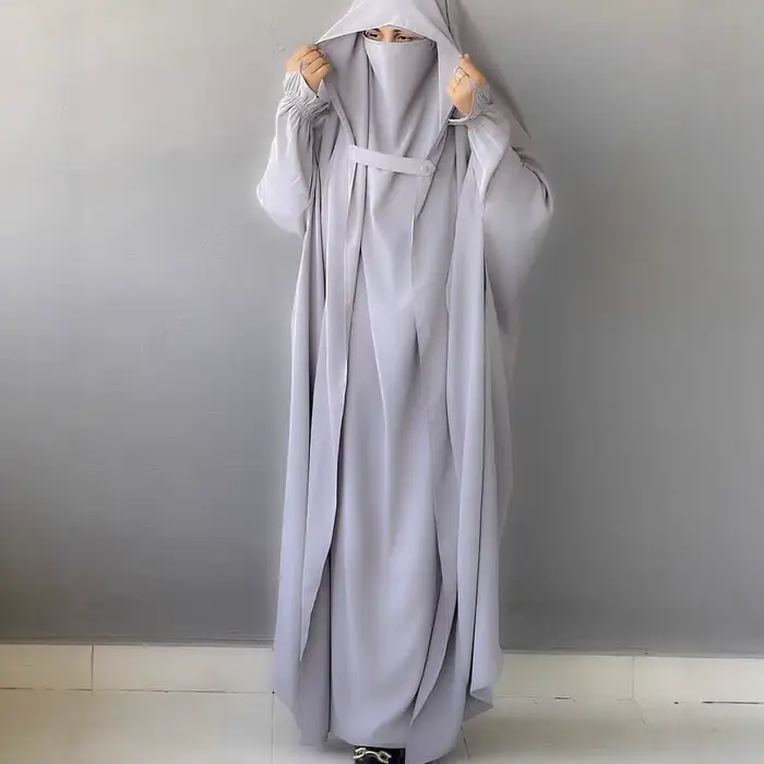 Robes modestes pour femmes musulmanes pour l'Aïd, robe de prière, djellaba, abaya à capuche, kaftan 