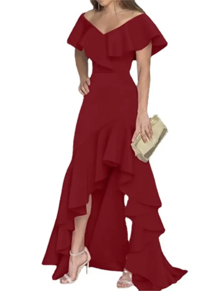 Robe longue de soirée élégante pour femmes
