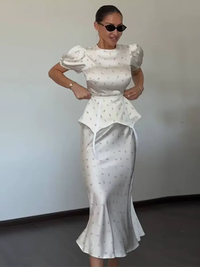 Robe longue élégante pour femme 2026