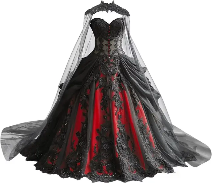Robes de mariée gothiques pour mariées