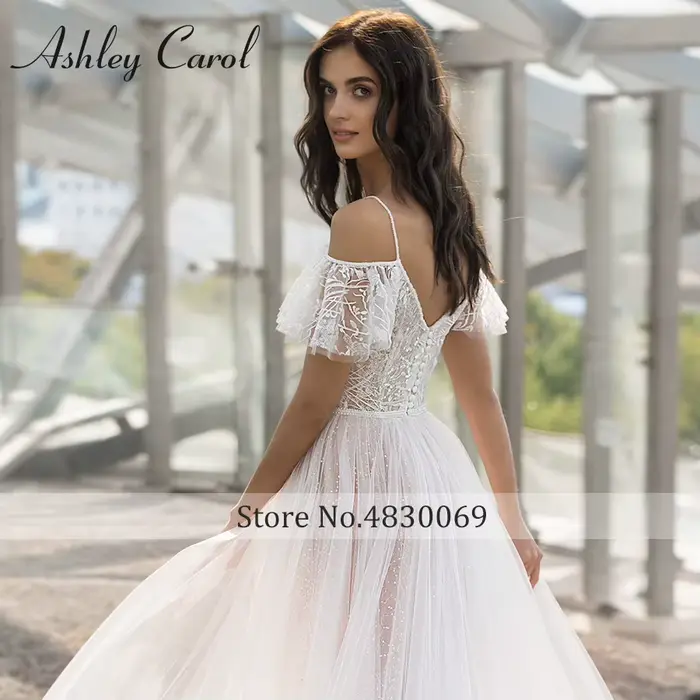 Ashley Carol-Robe de mariée trapèze