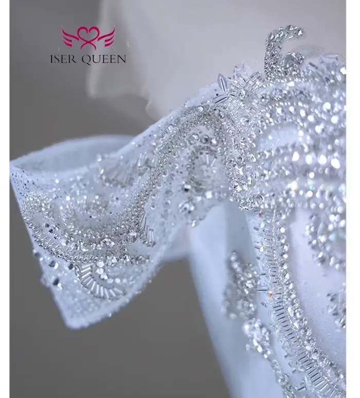 Robe de mariée de luxe personnalisée pour l'Europe