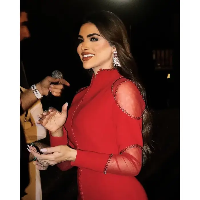 Robe de soirée rouge personnalisée avec décolleté en V et silhouette sirène pour femmes, idéale pour soirées officielles et événements spéciaux