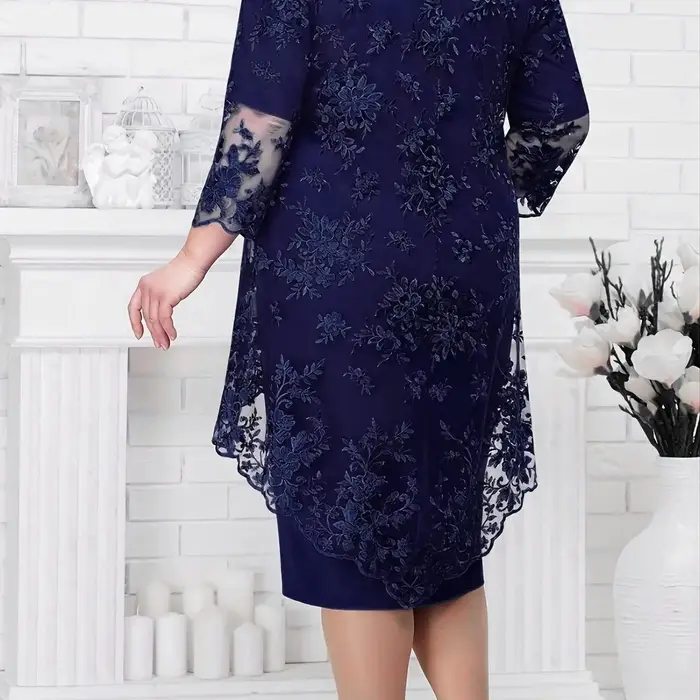 Nouvelle Robe de Soirée Grande Taille pour Femme