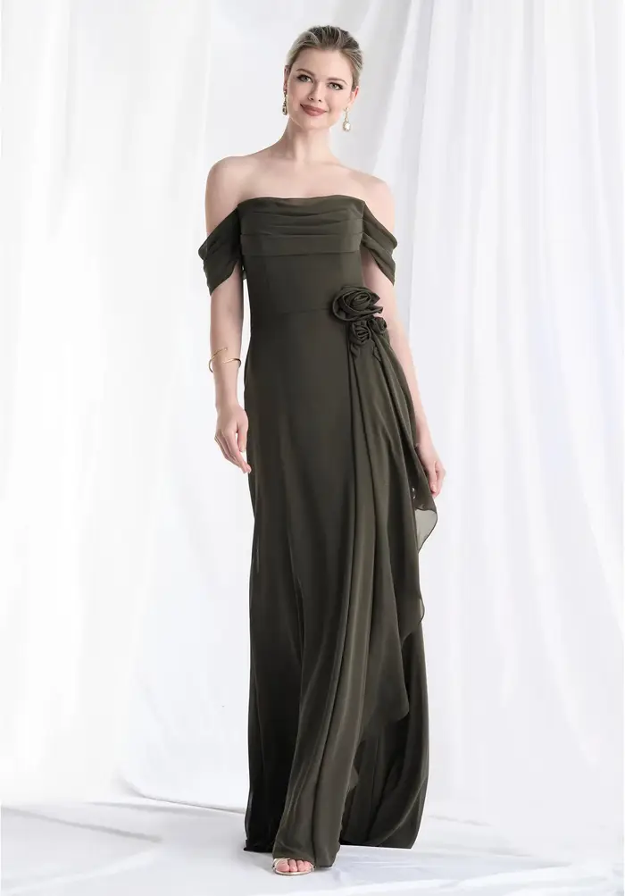 Robe de cérémonie personnalisée pour mère de la mariée